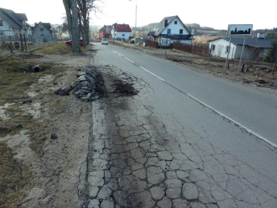 Dziura na dziurze z Szemud do Donimierza