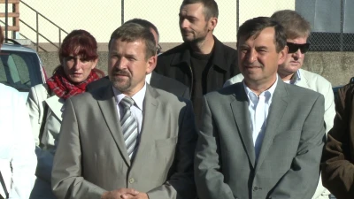 Otwarcie centrum sprzedaży ryb w Szkunerze