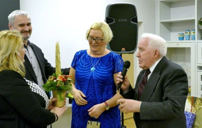 Dyrektor biblioteki w Bolszewie przechodzi na emeryturę (fot. Leszek Spigarski)