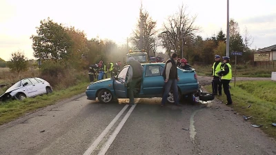 Wypadek w Górze, jedna osoba ranna