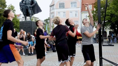Streetball na Placu Jakuba Wejhera