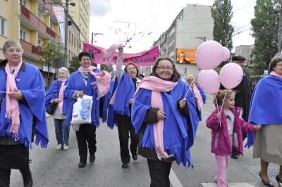Różowy marsz ulicami Gdyni