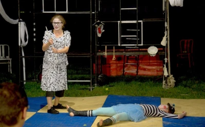 Wejherowo: Spotkanie z Pippi Pończoszanką fot. Leszek Spigarski.