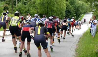Puchar Kaszub w rolkarstwie szybkim - Kłanino 2017 (fot. Leszek Spigarski)
