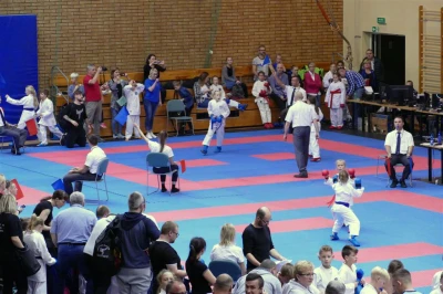 Międzynarodowe zawody karate w Bolszewie - fot. Leszek Spigarski