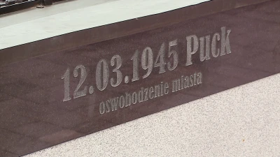 Średniowieczny Puck na makiecie