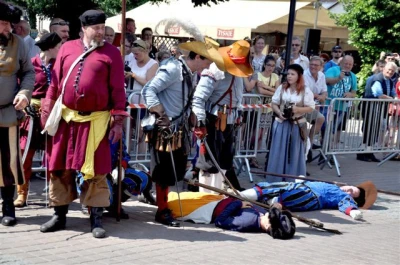 Rekonstrukcja Historyczna 2016. Pierwsza bitwa ze szwedami za nami. fot. Leszek Spigarski