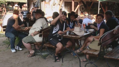Żelistrzewo: Mistrzostwa we wbijaniu gwoździ
