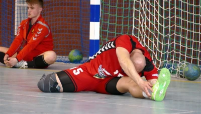 Tytani Wejherowo - rozgrzewka przed meczem -fot. Leszek Spigarski