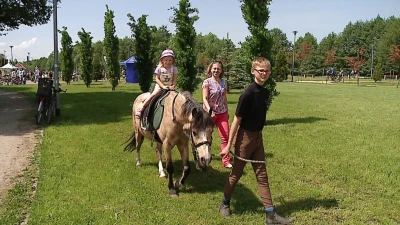 Dzień Dziecka w redzkim parku