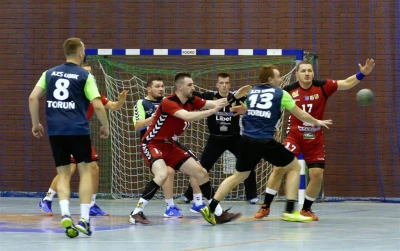 Tytani vs AZS UMK Toruń 29:24, 4.11.2017, fot. Leszek Spigarski
