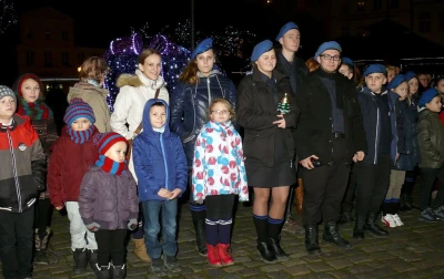 Betlejemskie Światło Pokoju - Wejherowo 2015 fot. Leszek Spigarski