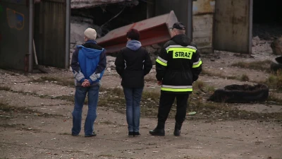 Zawalił się magazyn w Gdyni