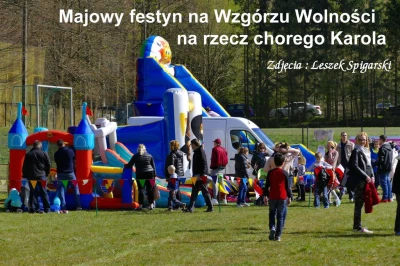Festyn na Wgórzu Wolności na rzecz chorego Karola fot. Leszek Spigarski.