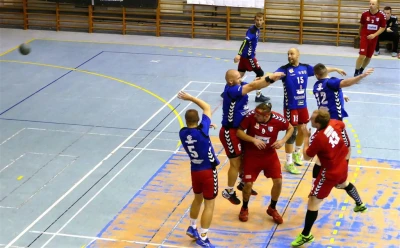 KS Tytani Wejherowo - Sambor Tczew  25 : 28, 7.10.2017, fot. Leszek Spigarski