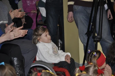 Uroczyste wręczenie wózka Marcie