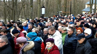 Kaszubska Droga Krzyżowa 2016 na Kalwarii Wejherowskiej fot. Leszek Spigarski