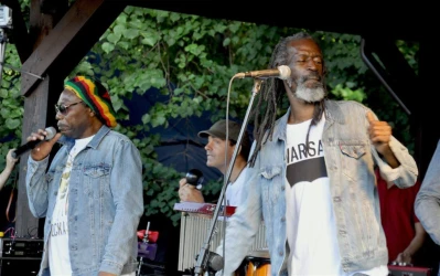 The Rockas Roots Reggae – wejherowski park miejski, fot. Leszek Spigarski.