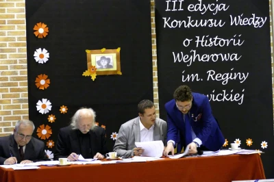 III edycja Konkursu Wiedzy o Historii Wejherowa im. Reginy Osowickiej - fot. Leszek Spigarski