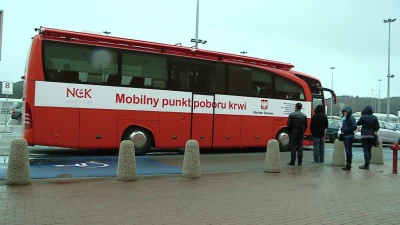Krwiobus w Porcie Handlowym Rumia