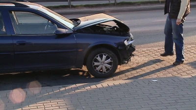 Wypadek w Rumi, rozbitych 9 samochodów
