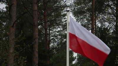 Dzień Zwycięstwa na cmentarzu w Łężycach