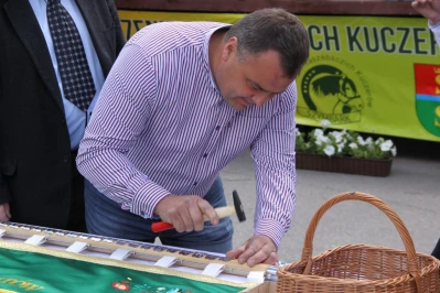 Poświecenie sztandaru dla Zrzeszenia Kaszubskich Kuczerów