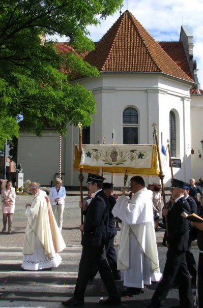 Uroczystości odpustowe na Kalwarii fot. Leszek Spigarski