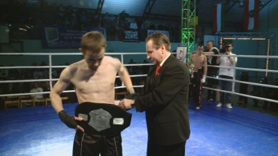Wejherowo - Rafał Karcz Zawodowym Mistrzem UFR full contact