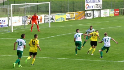 Gryf Wejherowo - Warta Poznań  0 : 1 na Wzgórzu Wolności. Fot. Leszek Spigarski.