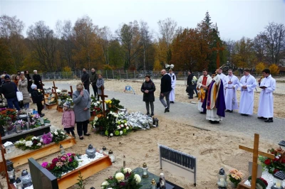 Wszystkich Świętych - uroczystości na wejherowskim cmentarzu