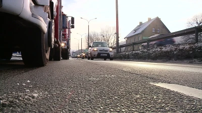 Pożar samochodu w Redzie