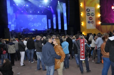 Pitbull otworzył Strefę Kibica w Gdańsku