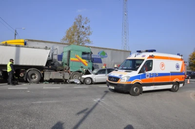 Wypadek w Gościcinie
