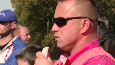 Protest rybaków na krajowej szóstce