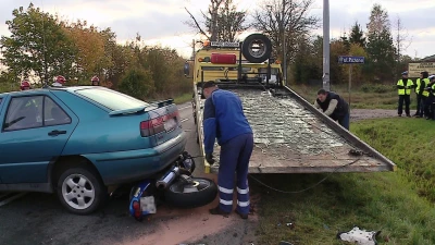 Wypadek w Górze, jedna osoba ranna