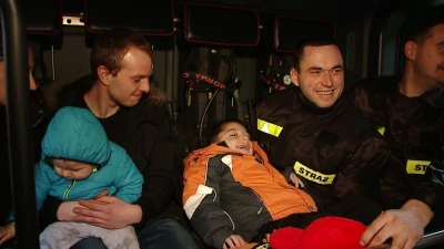 Strażacy odwiedzili Przemka - 24.12.2016