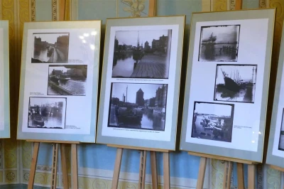 Wernisaż wystawy starych fotografii w wejherowskim muzeum - fot. Leszek Spigarski
