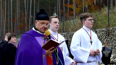 Wszystkich Świętych - uroczystości na wejherowskim cmentarzu