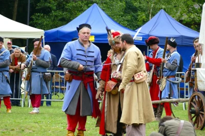 Rekonstrukcja historyczna 2017. Bitwa o taborowy wóz kupiecki - fot. Leszek Spigarski