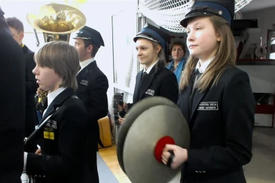 DJK Bojano 2016. Występ orkiestry OSP i zespołów KGW fot. Leszek Spigarski