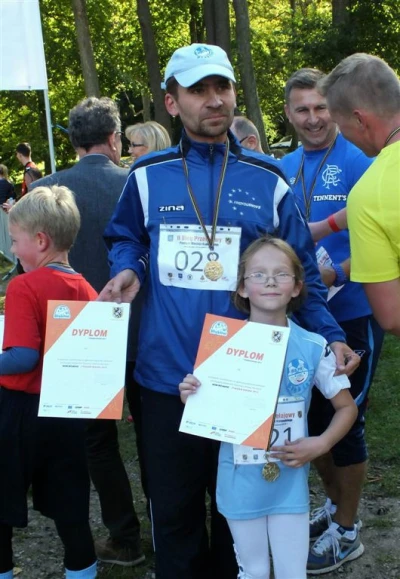 II Bieg Przełajowy Pamięci Macieja Kanteckiego - Bieg charytatywny dla Jadwigi Dargacz (fot. Leszek Spigarski)