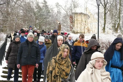 Inscenizacja Drogi Pojmania na Kalwarii Wejherowskiej