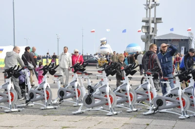 Rowerowo przy Gdyńskim Akwarium