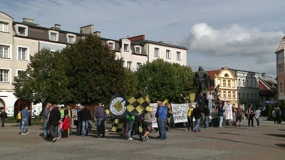 Manifestacja w obronie Gryfa Orlex