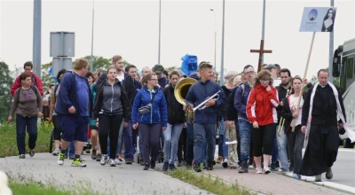 Pielgrzymka wejherowskich parafii do Swarzewa, fot. Leszek Spigarski