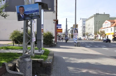 Plakaty wyborcze zasypały trójmiasto