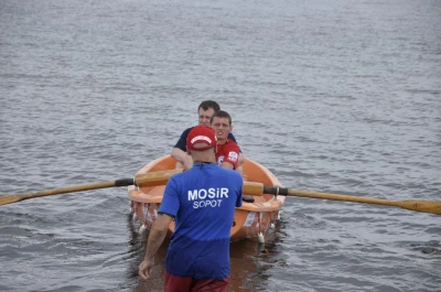 Sopot: Pływali dookoła mola