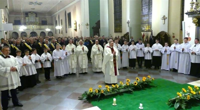Wielka Sobota - Wigilia Paschalna w Wejherowskiej Kolegiacie - fot. Leszek Spigarski