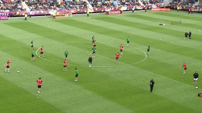 Trening Irlandczyków w Gdyni